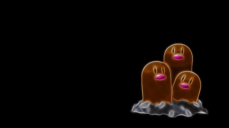 Dugtrio Pokémon trio