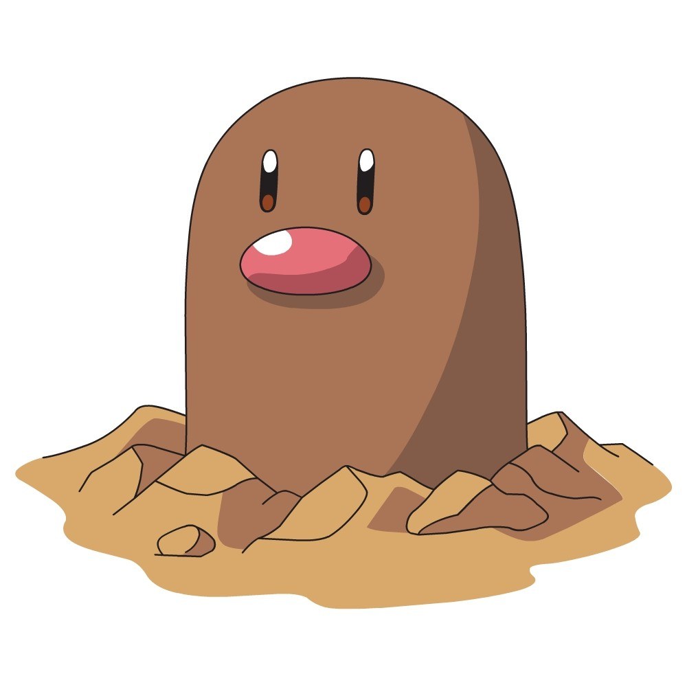 Dugtrio Pokemon character