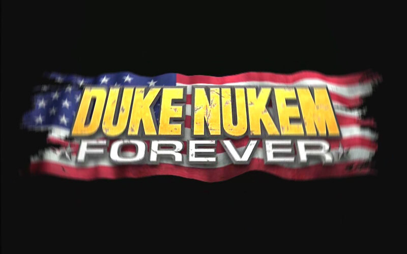 Duke Nukem Forever Logo — Black