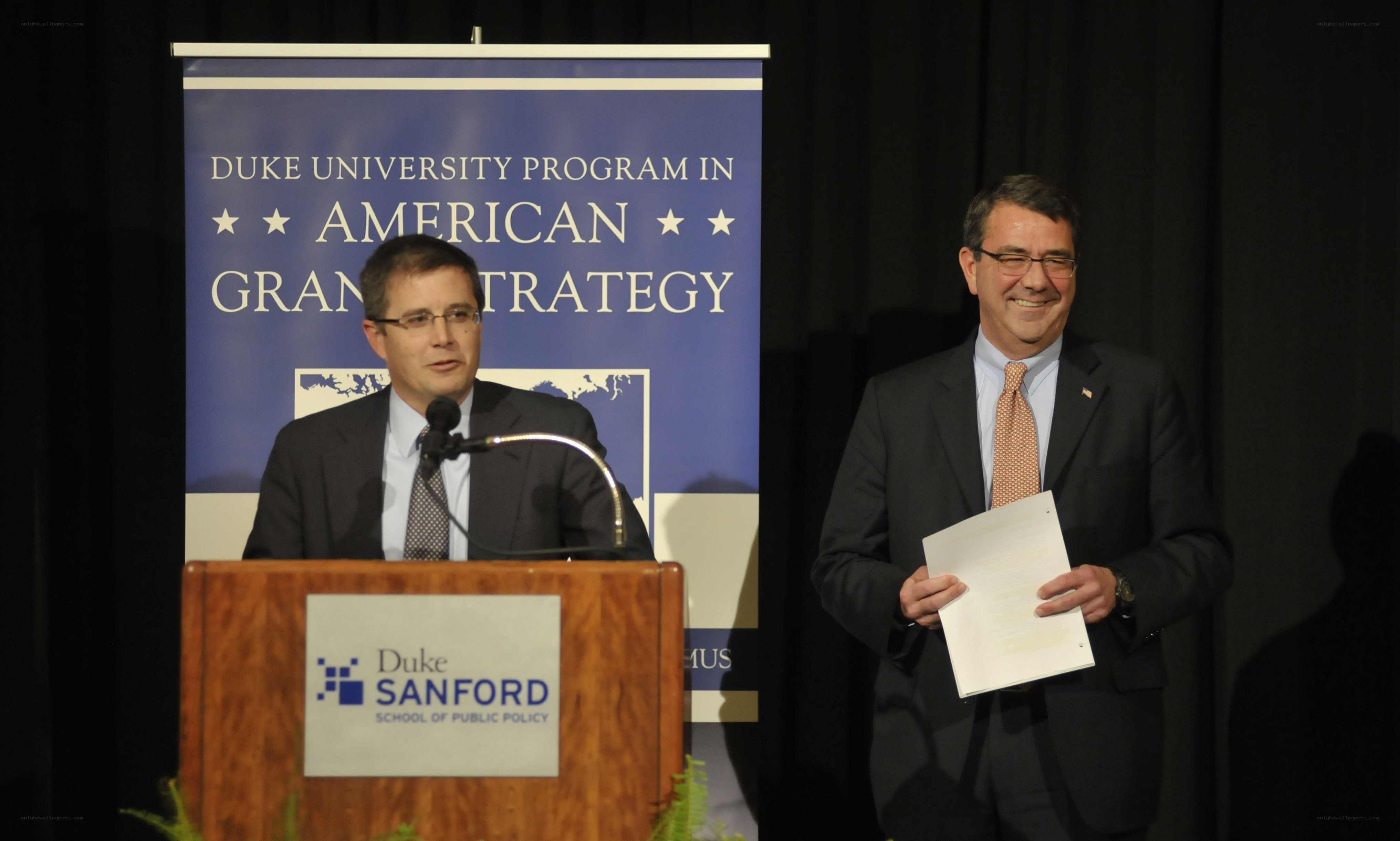 Duke University event with speakers