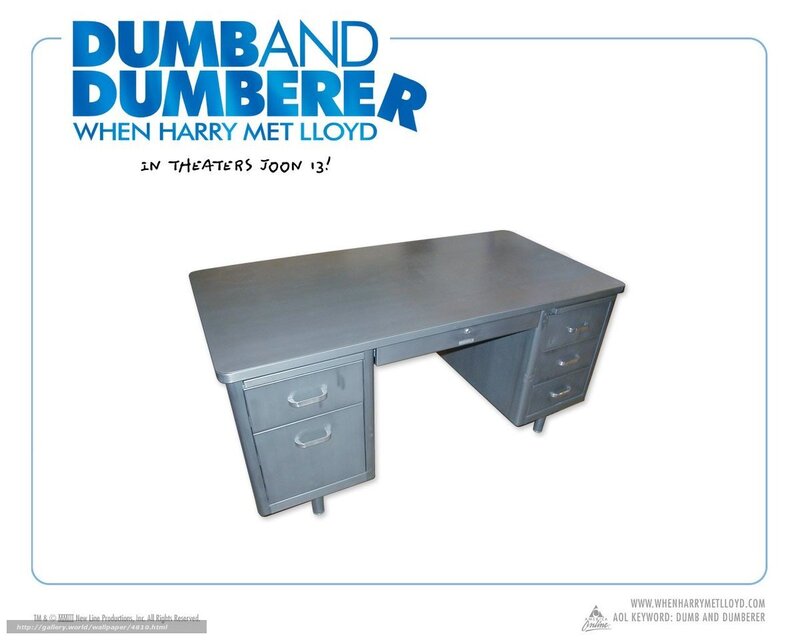 Dumb and Dumberer desk