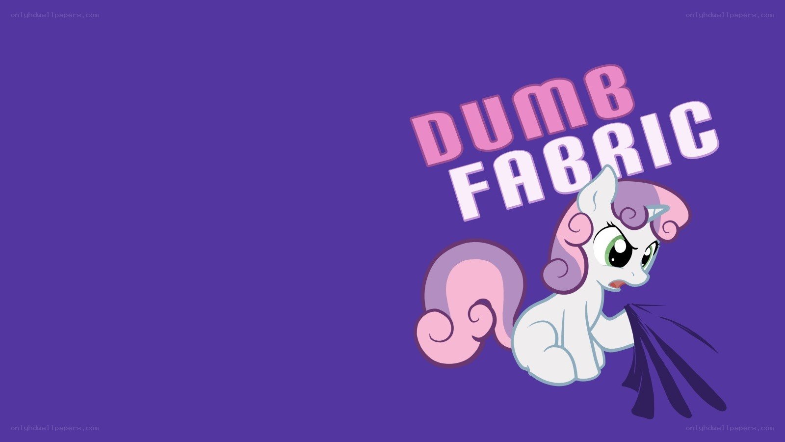 Dumb Fabric pony art