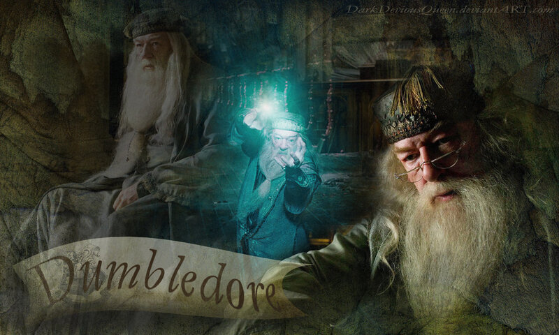 Dumbledore collage artwork