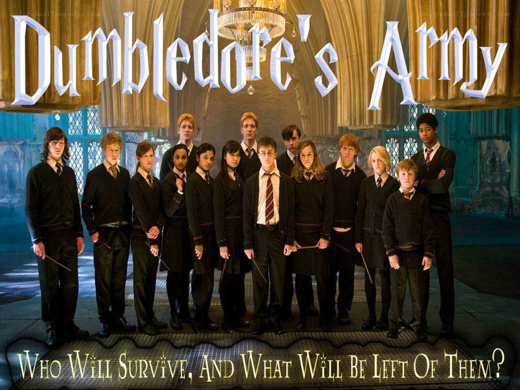 Dumbledore's Army group photo