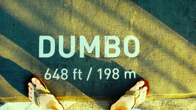 Dumbo sign with feet