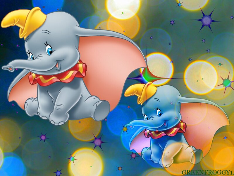 Dumbo the Elephant — Blue