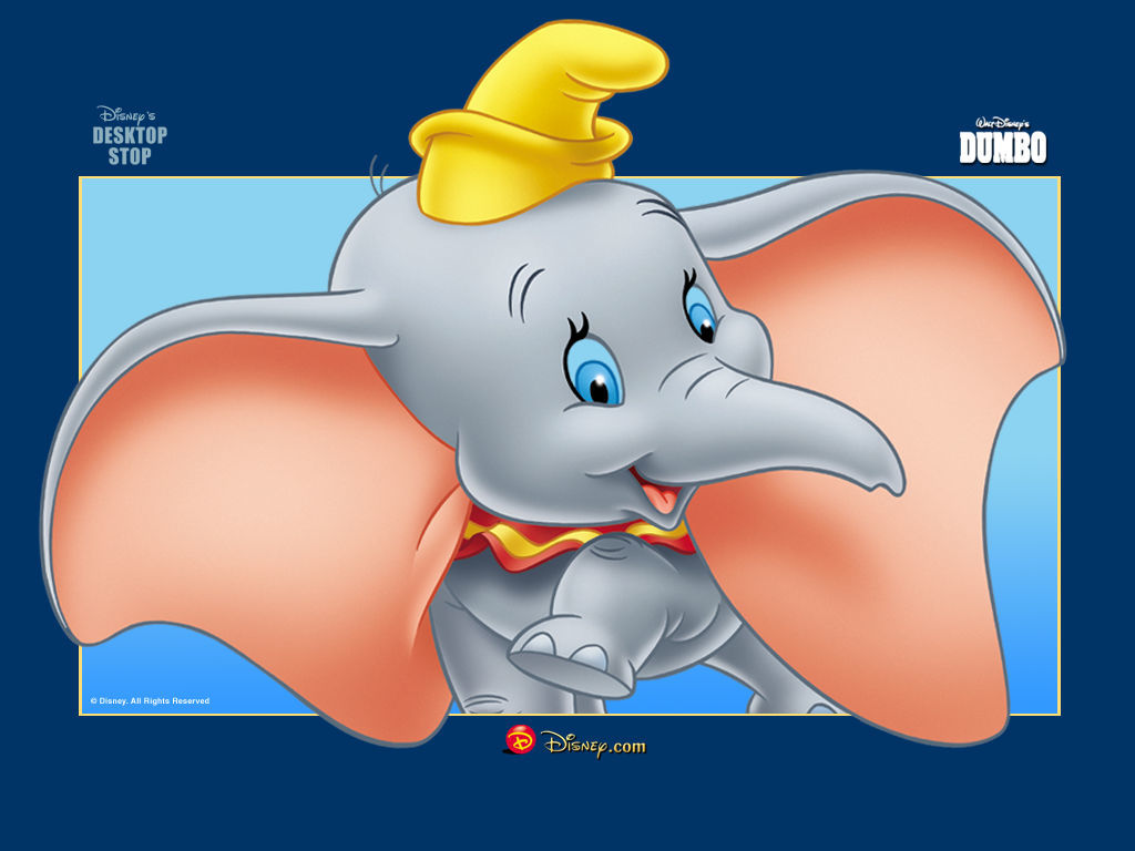 Dumbo the elephant character