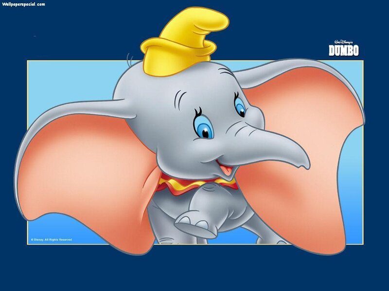 Dumbo the elephant character