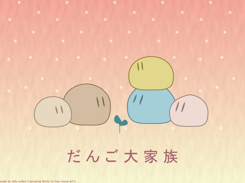 Dumpling Family Art