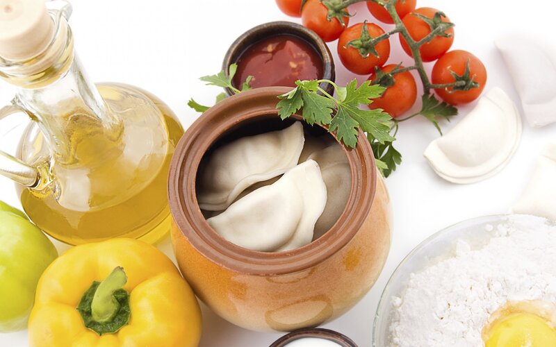 Dumplings in a Jar