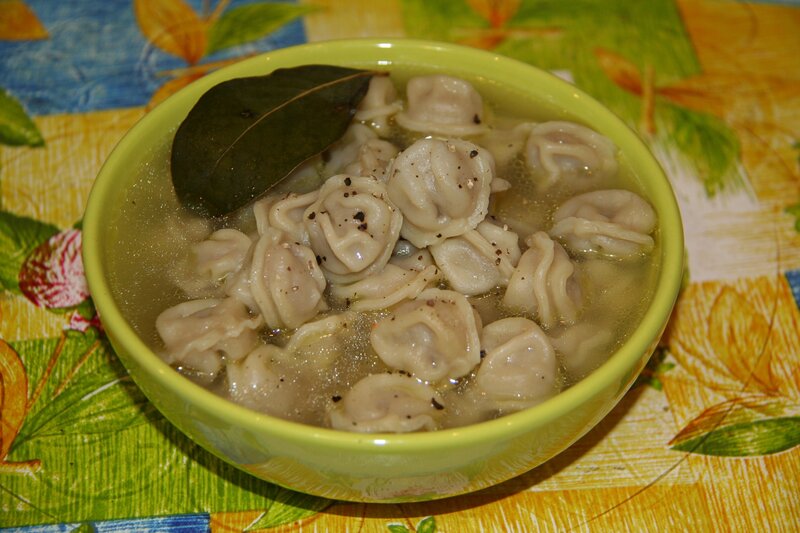 Dumplings in Broth — Green