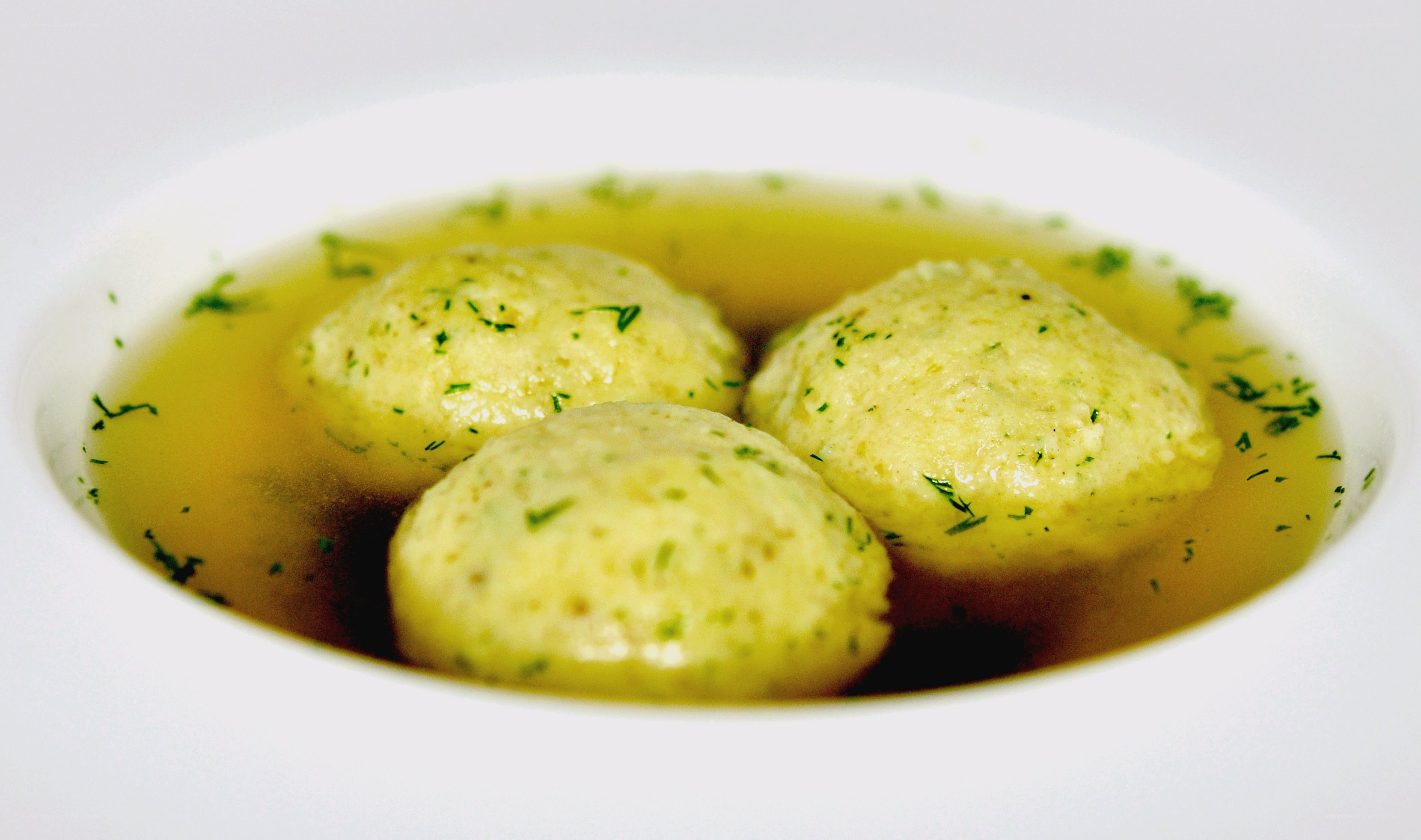 dumplings in broth