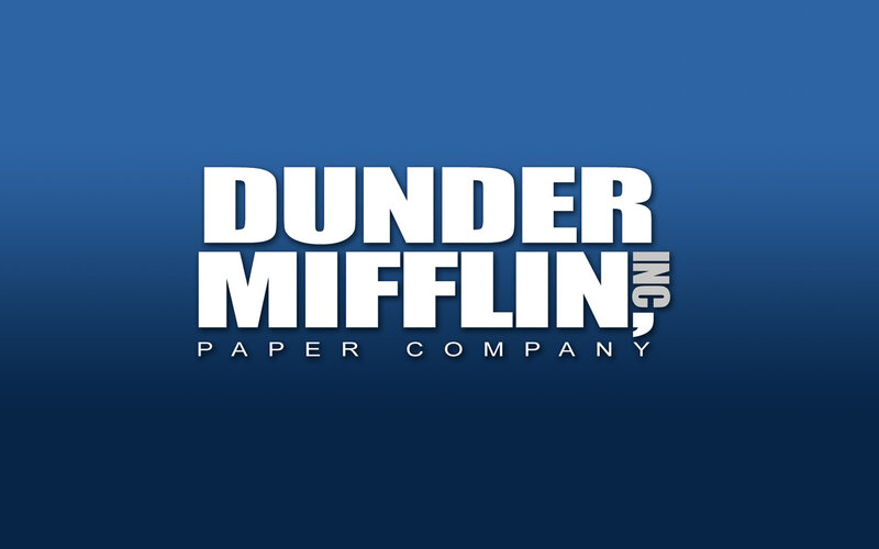 Dunder Mifflin Paper Company logo