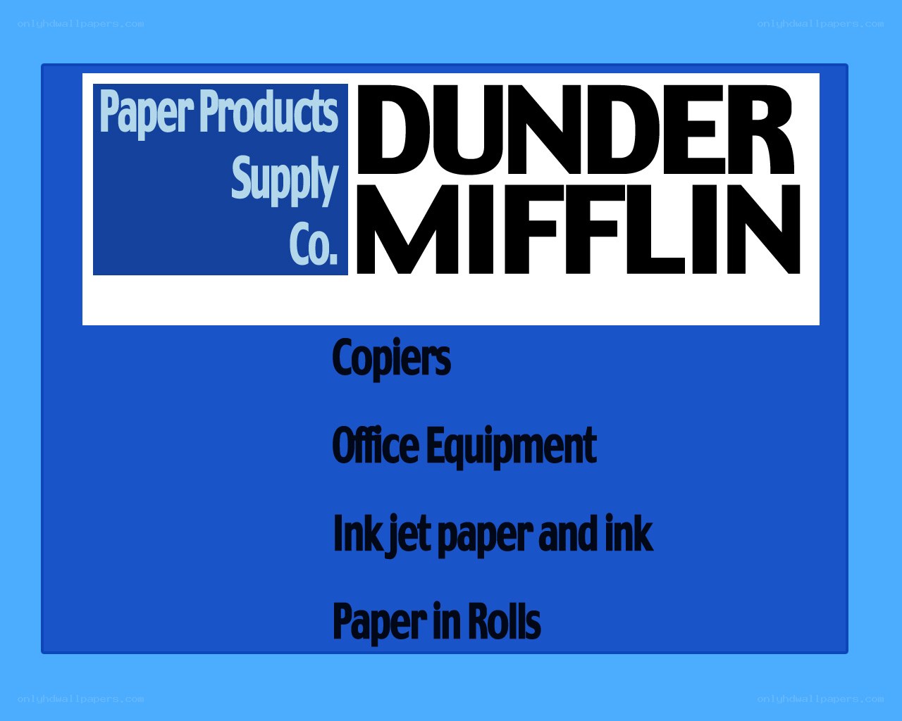 Dunder Mifflin Paper Products