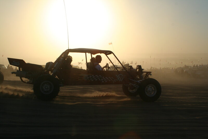 Dune Buggy in Motion