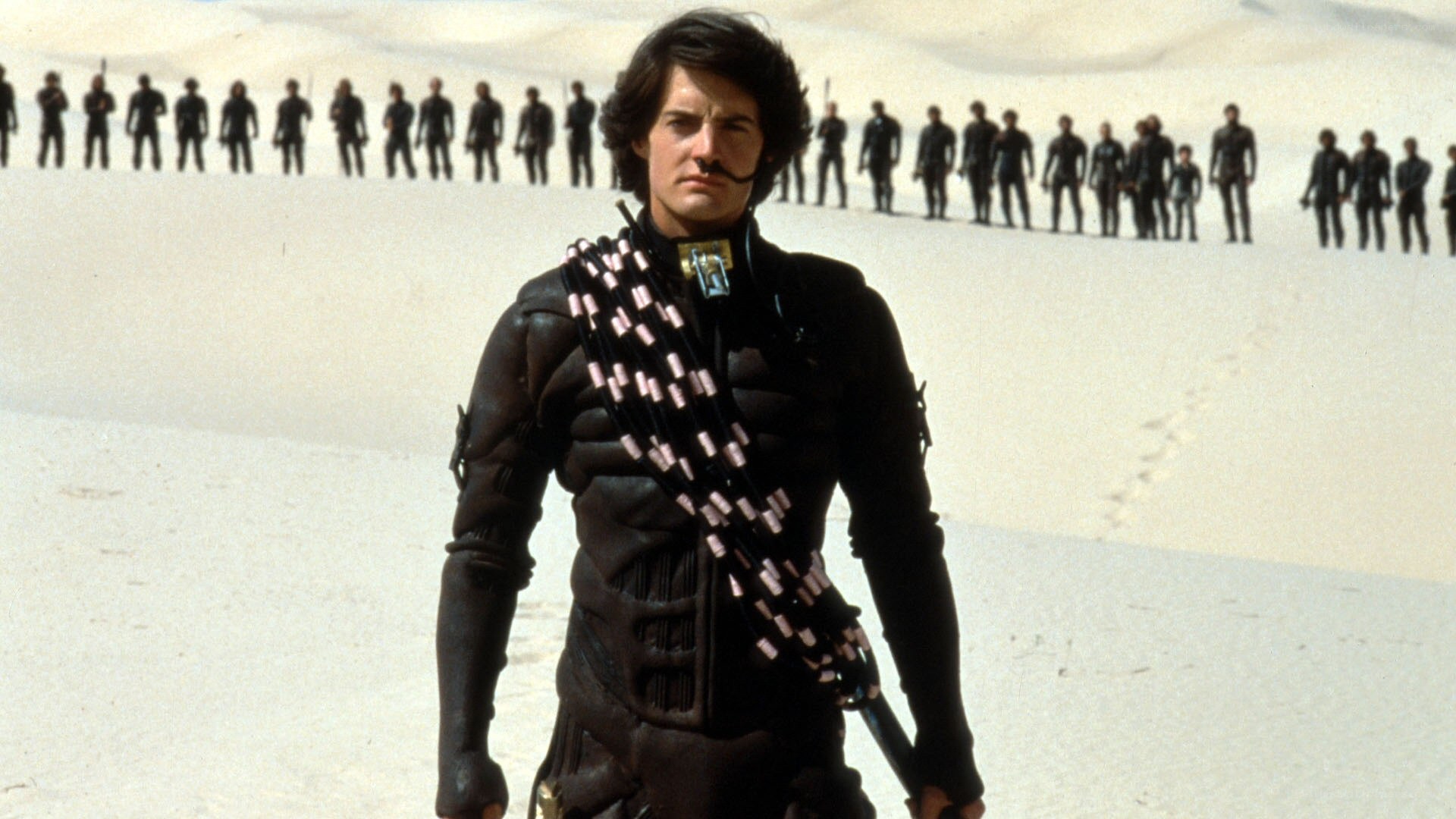 Dune character in desert