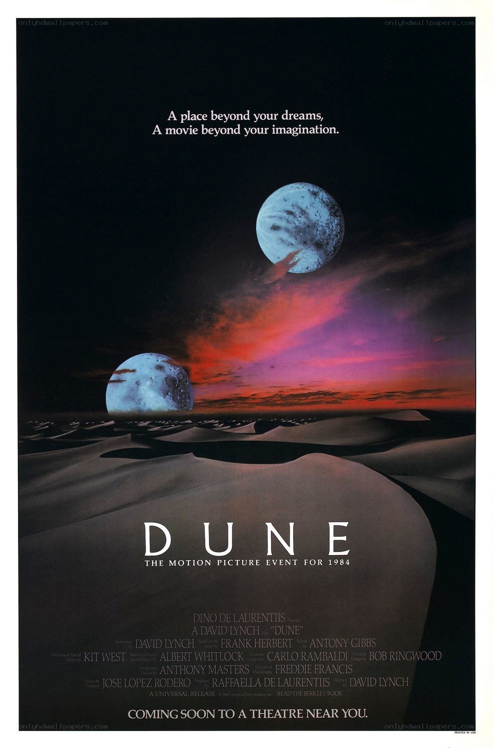 Dune movie poster