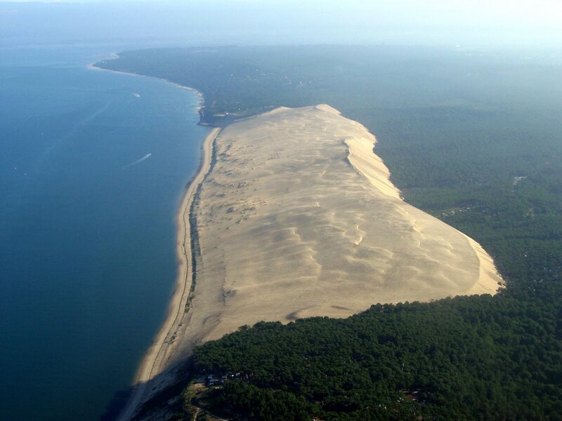 Dune of Pilat aerial view