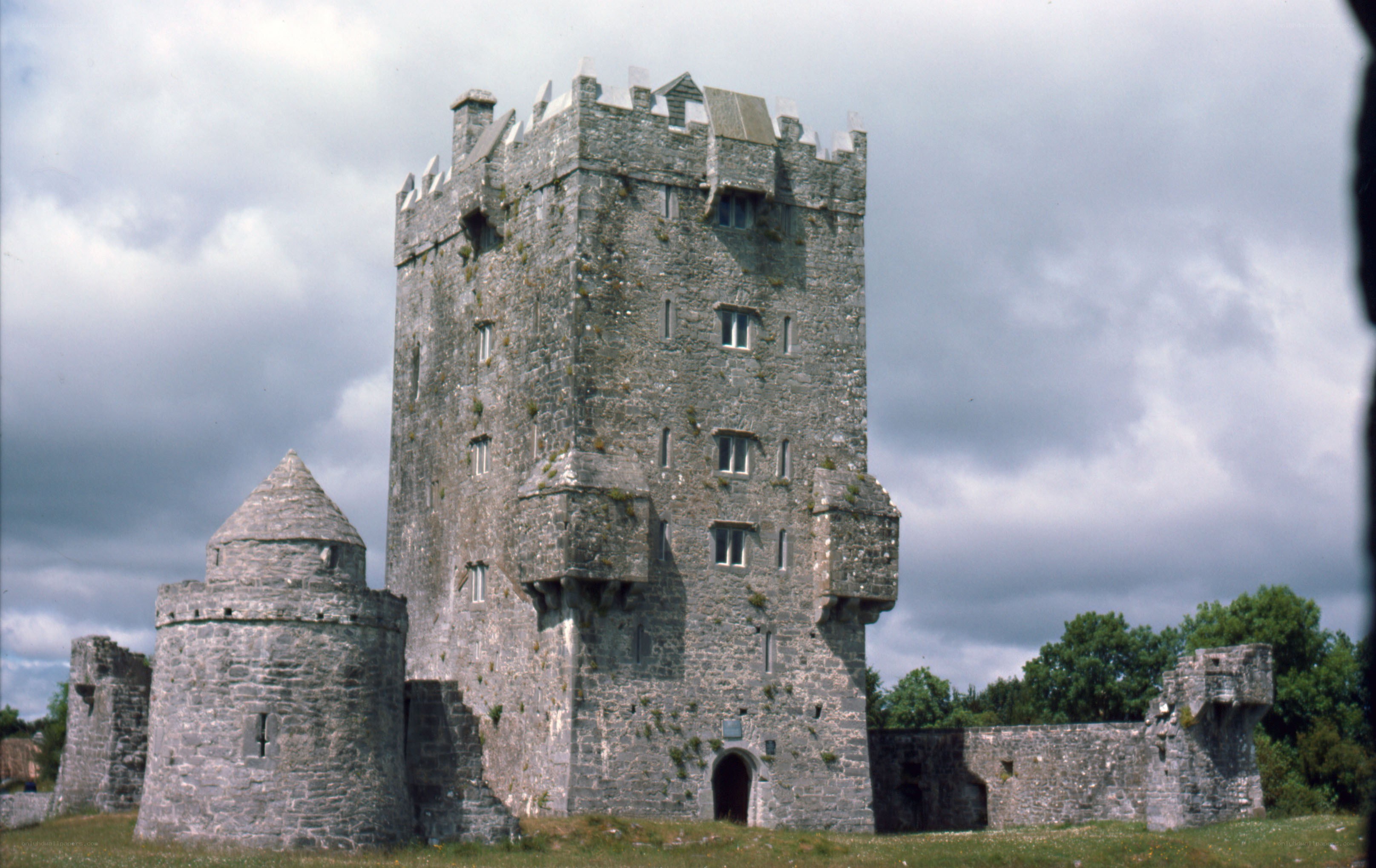 Dungarvan Castle in Ireland