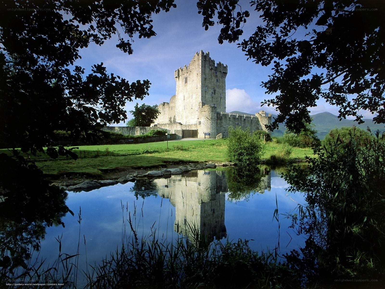 Dungarvan Castle reflection