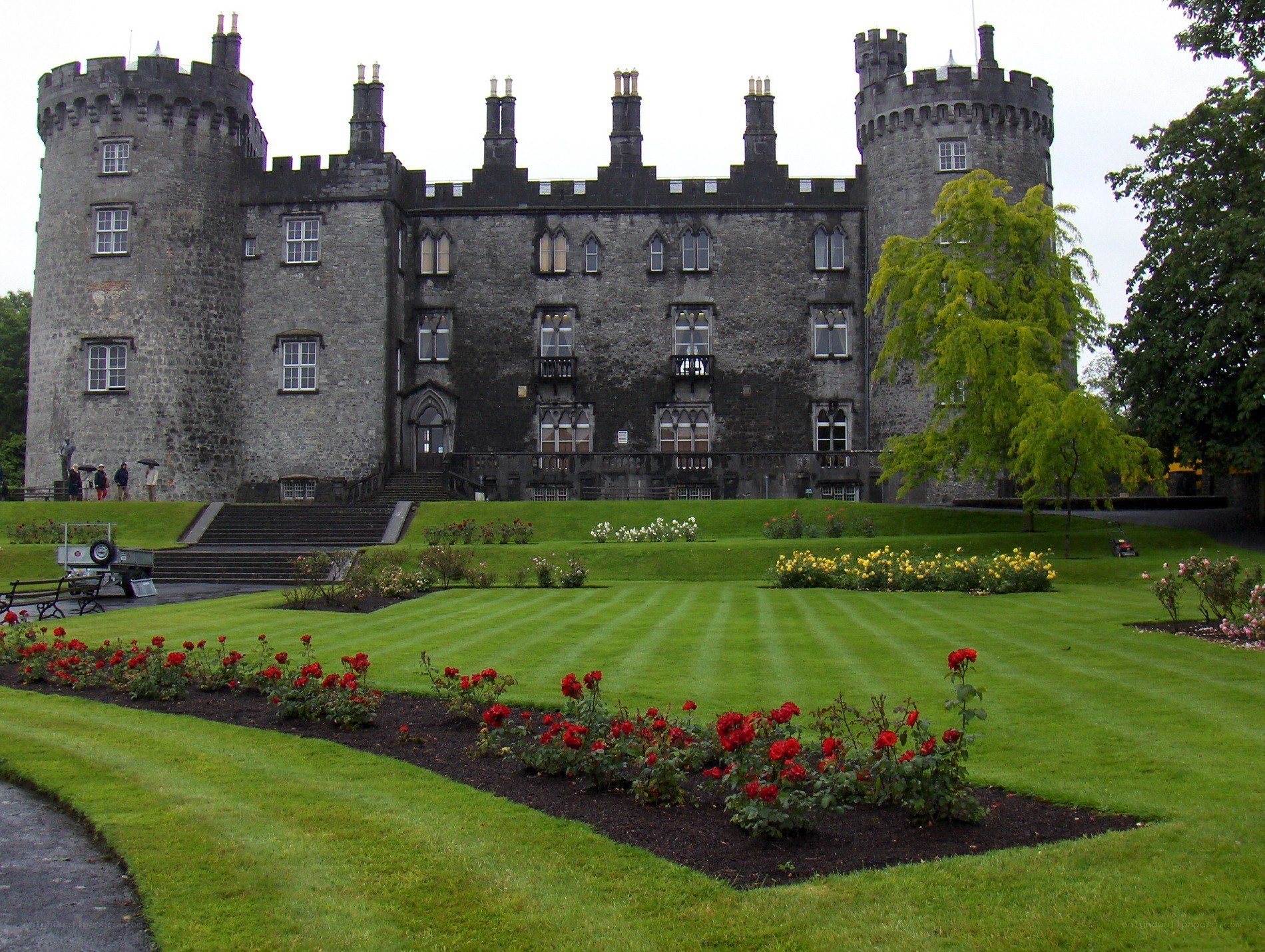 Dungarvan Castle with gardens