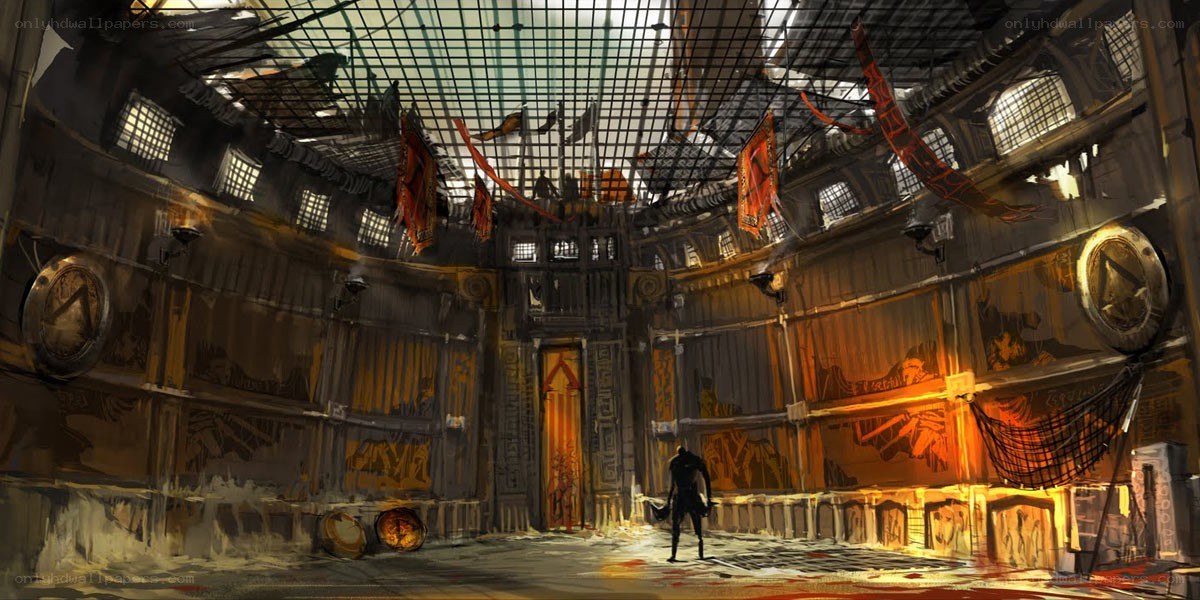 dungeon arena concept art