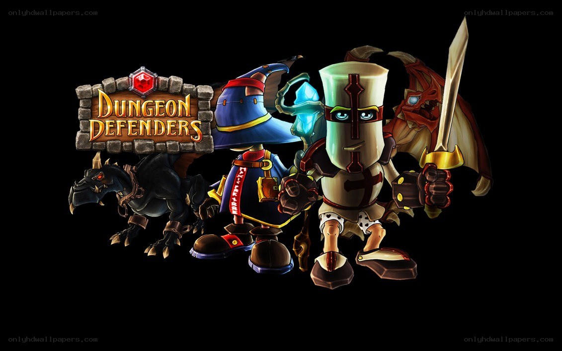 Dungeon Defenders game characters