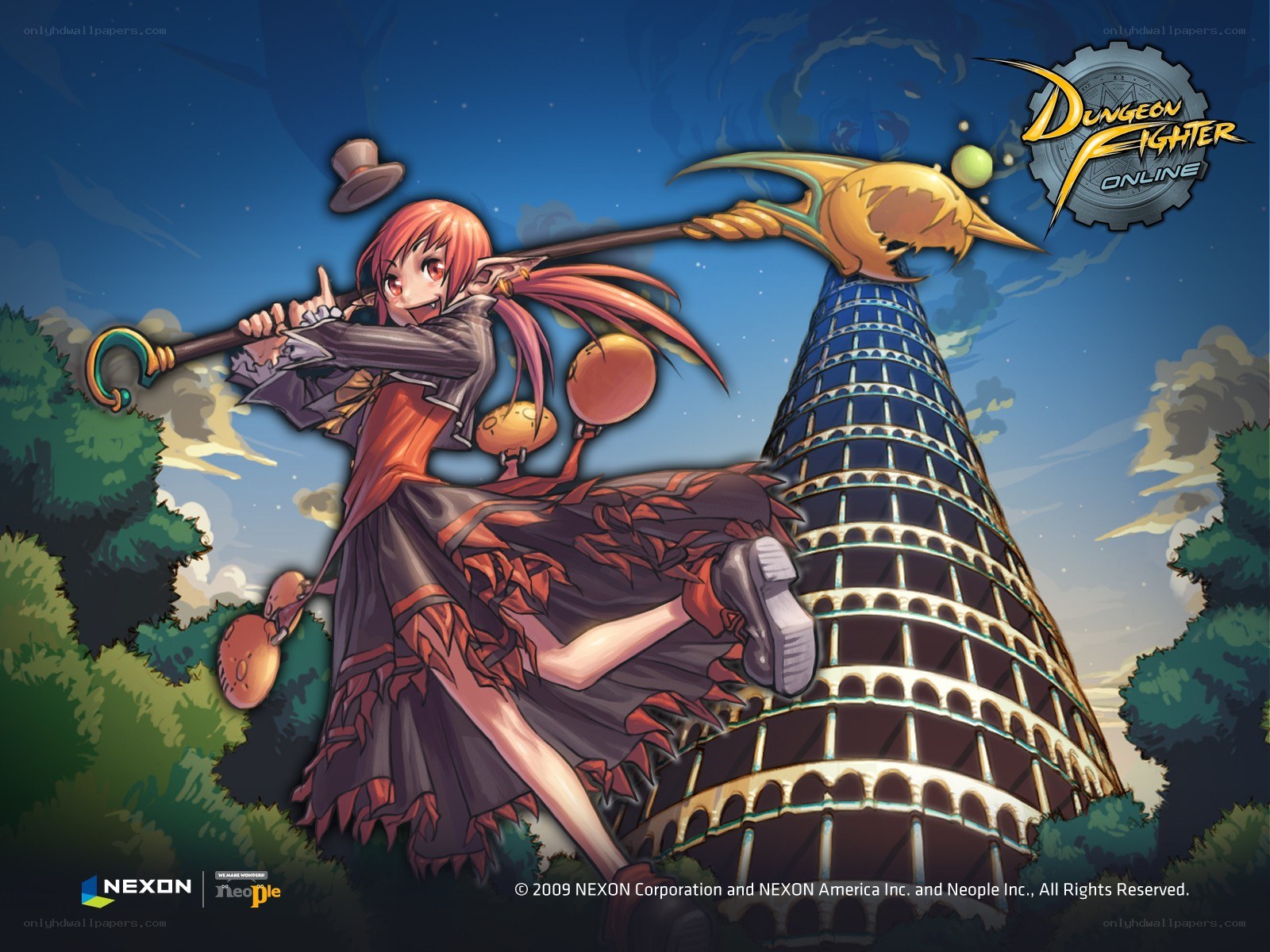 Dungeon Fighter Online character art