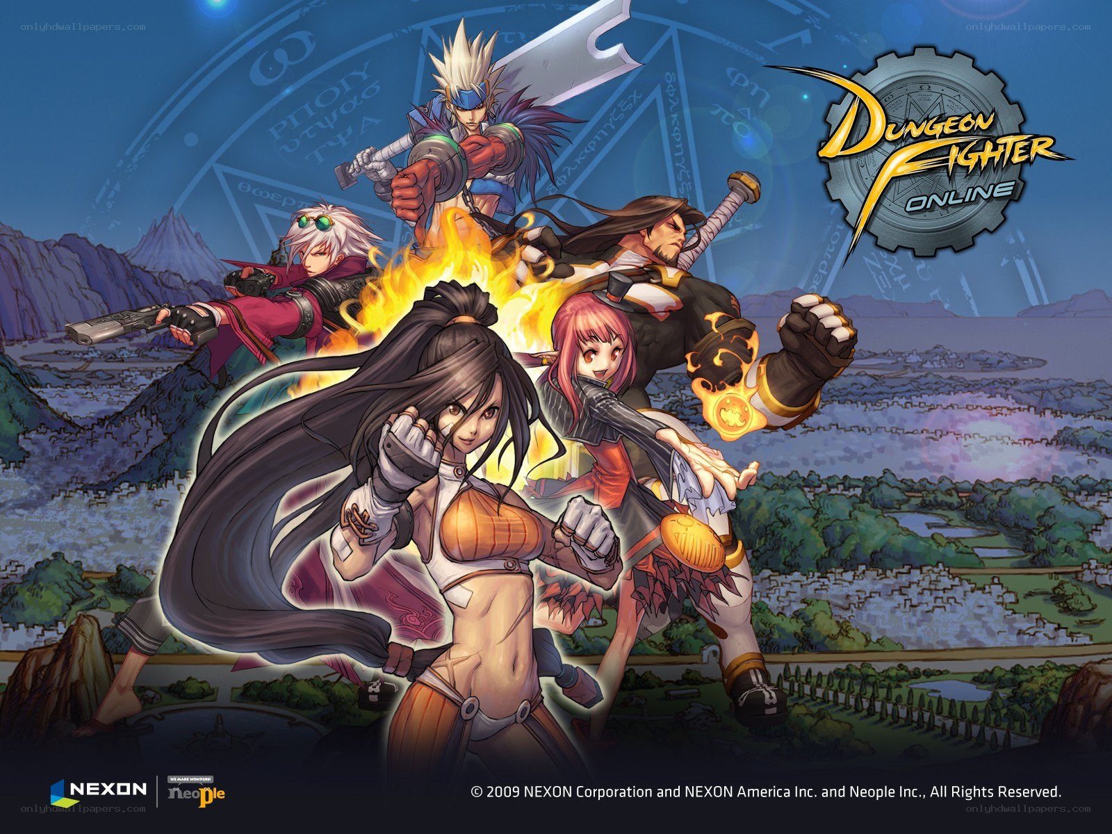 Dungeon Fighter Online characters