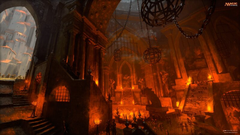 Dungeon Hall with Prisoners