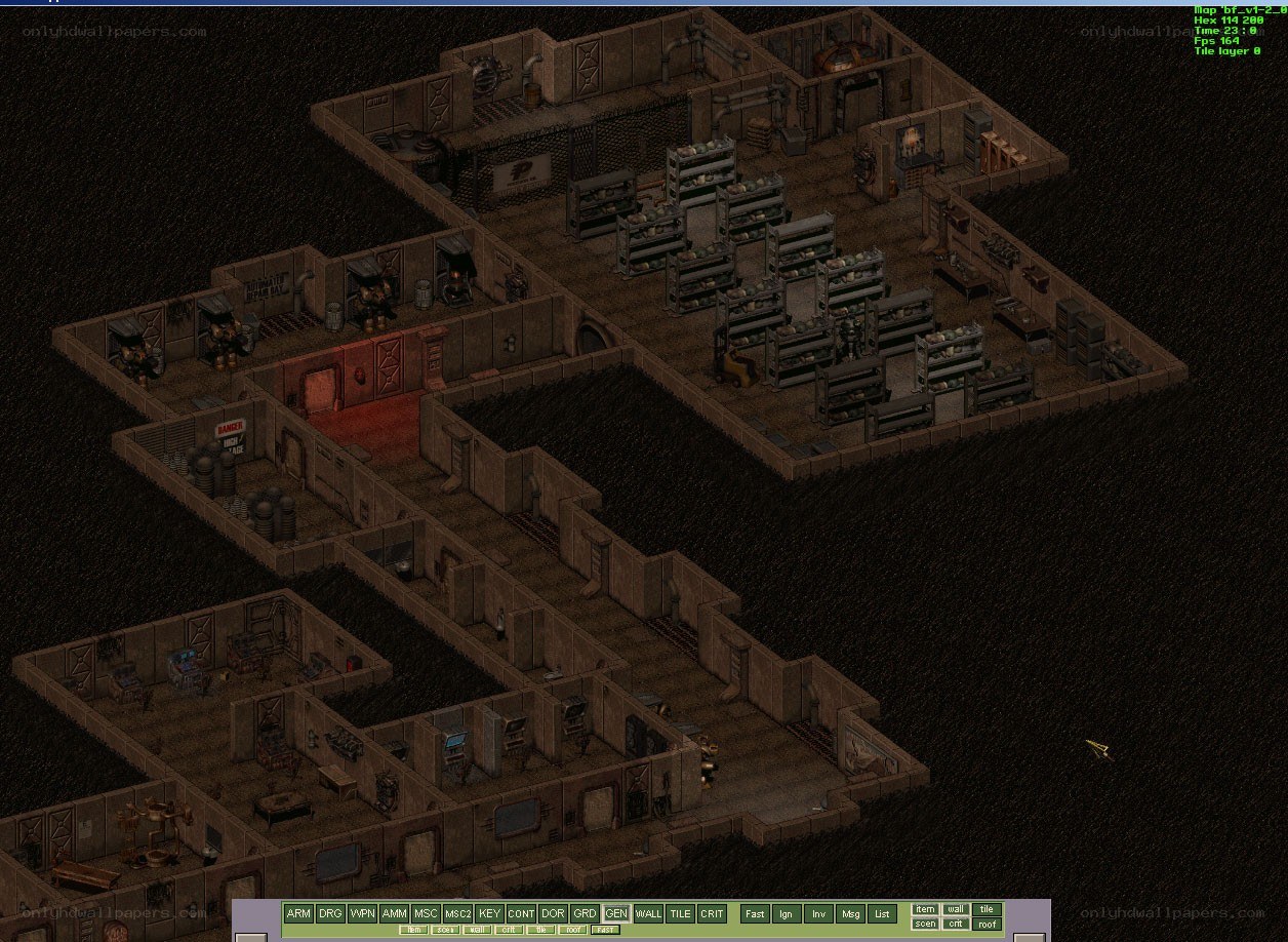 dungeon interior in a video game