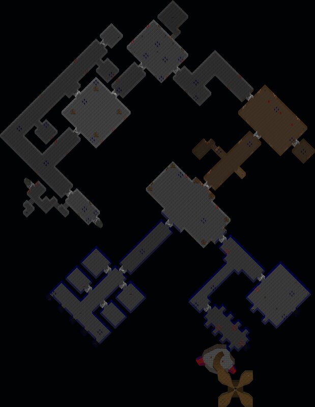 Dungeon Map — Gray