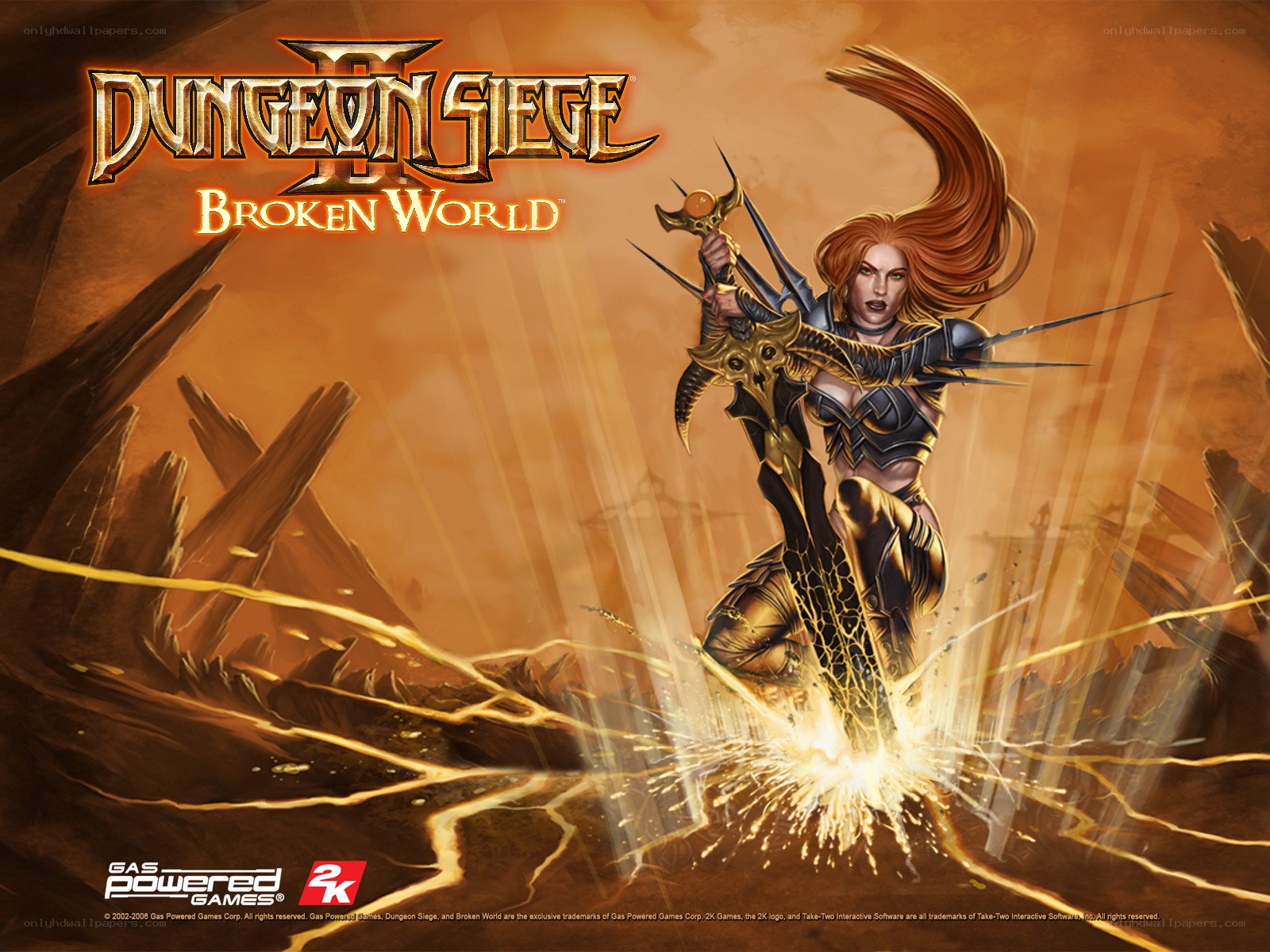 Dungeon Siege II: Broken World artwork