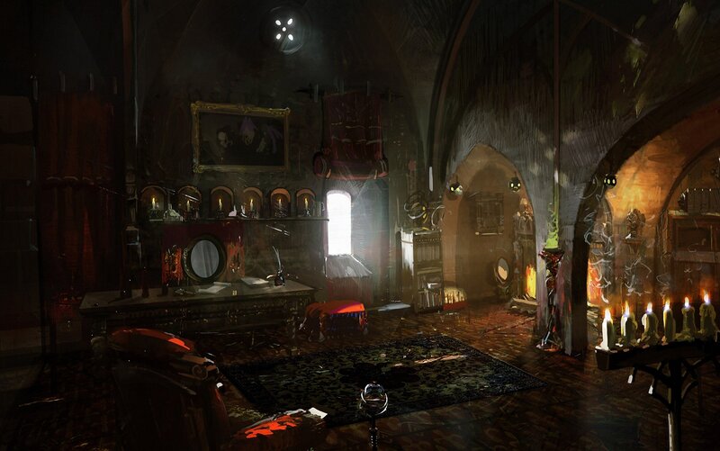 Dungeon Study Room