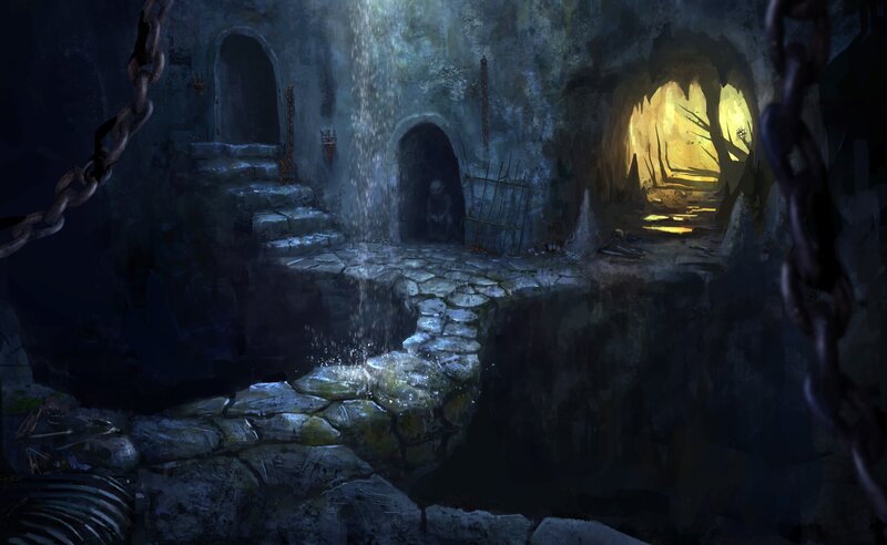 Dungeon with Chains