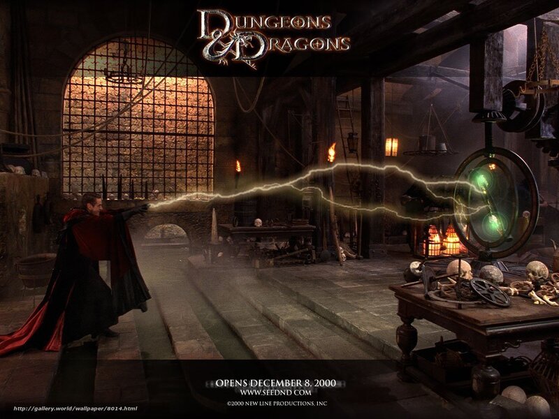 Dungeons & Dragons movie scene