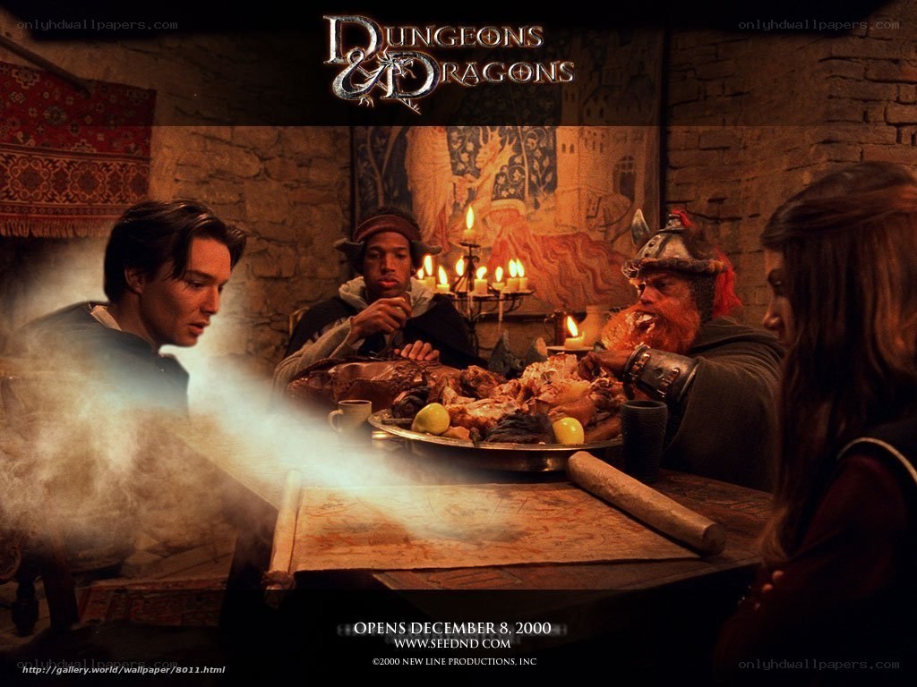 Dungeons & Dragons movie scene