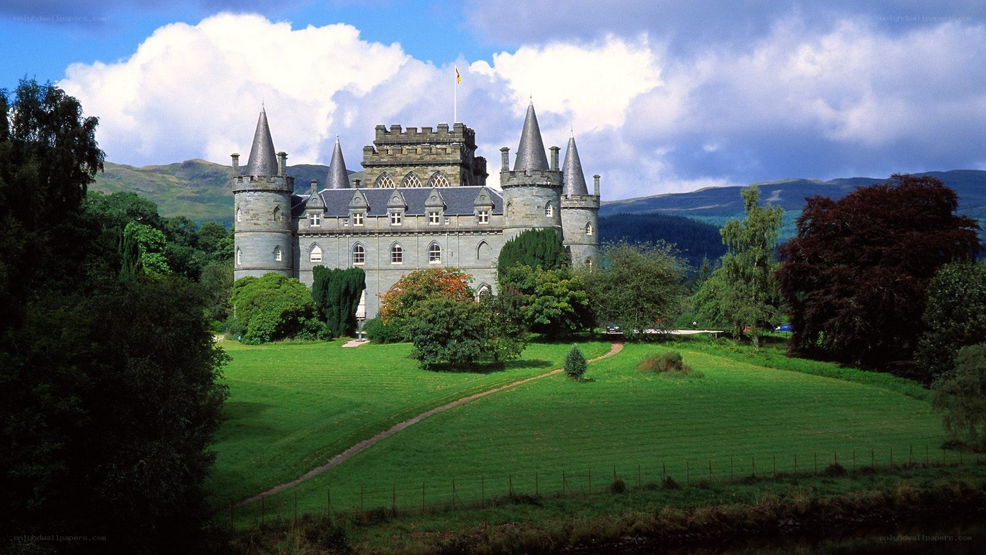 Dunrobin Castle in Scotland