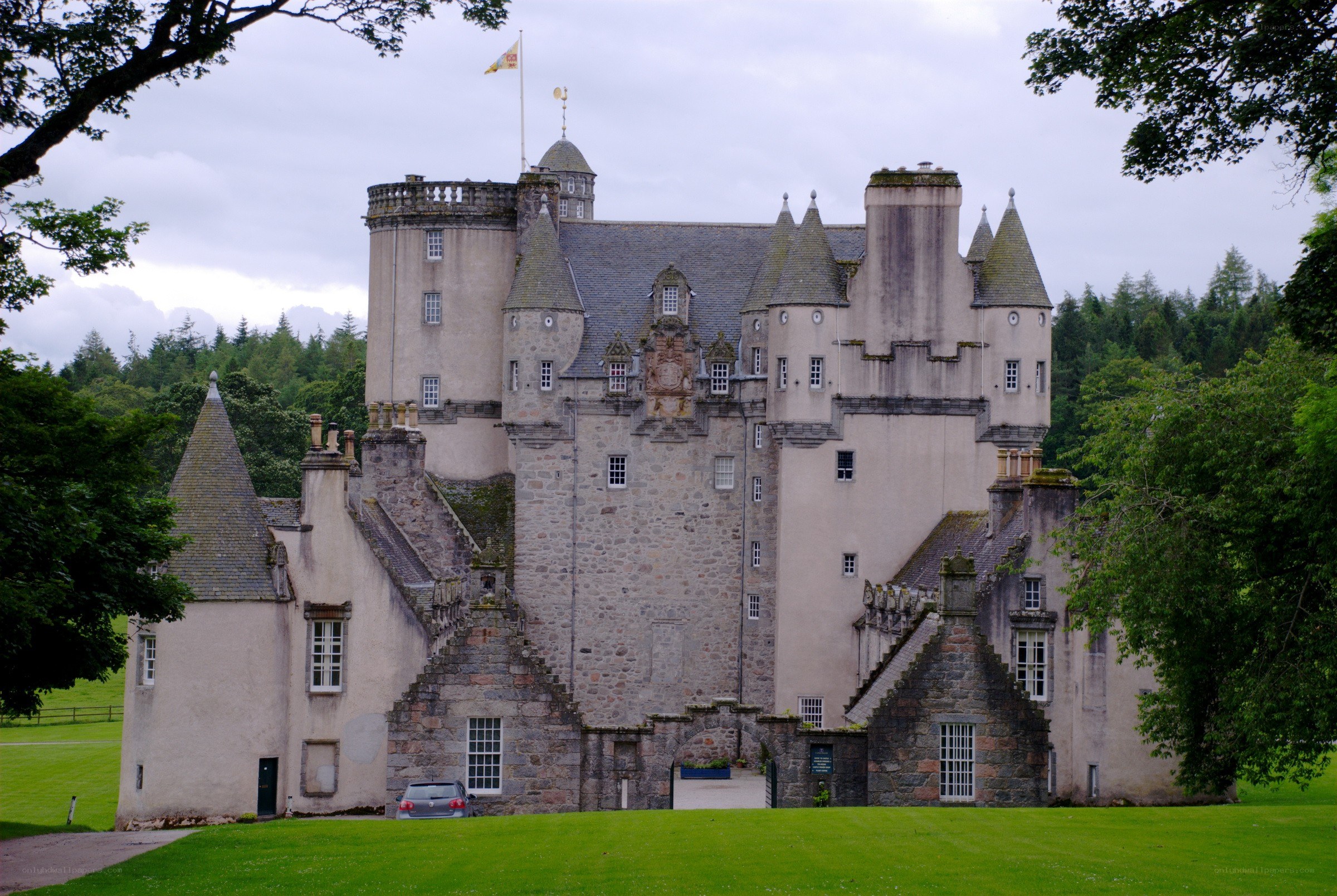 Dunrobin Castle in Scotland