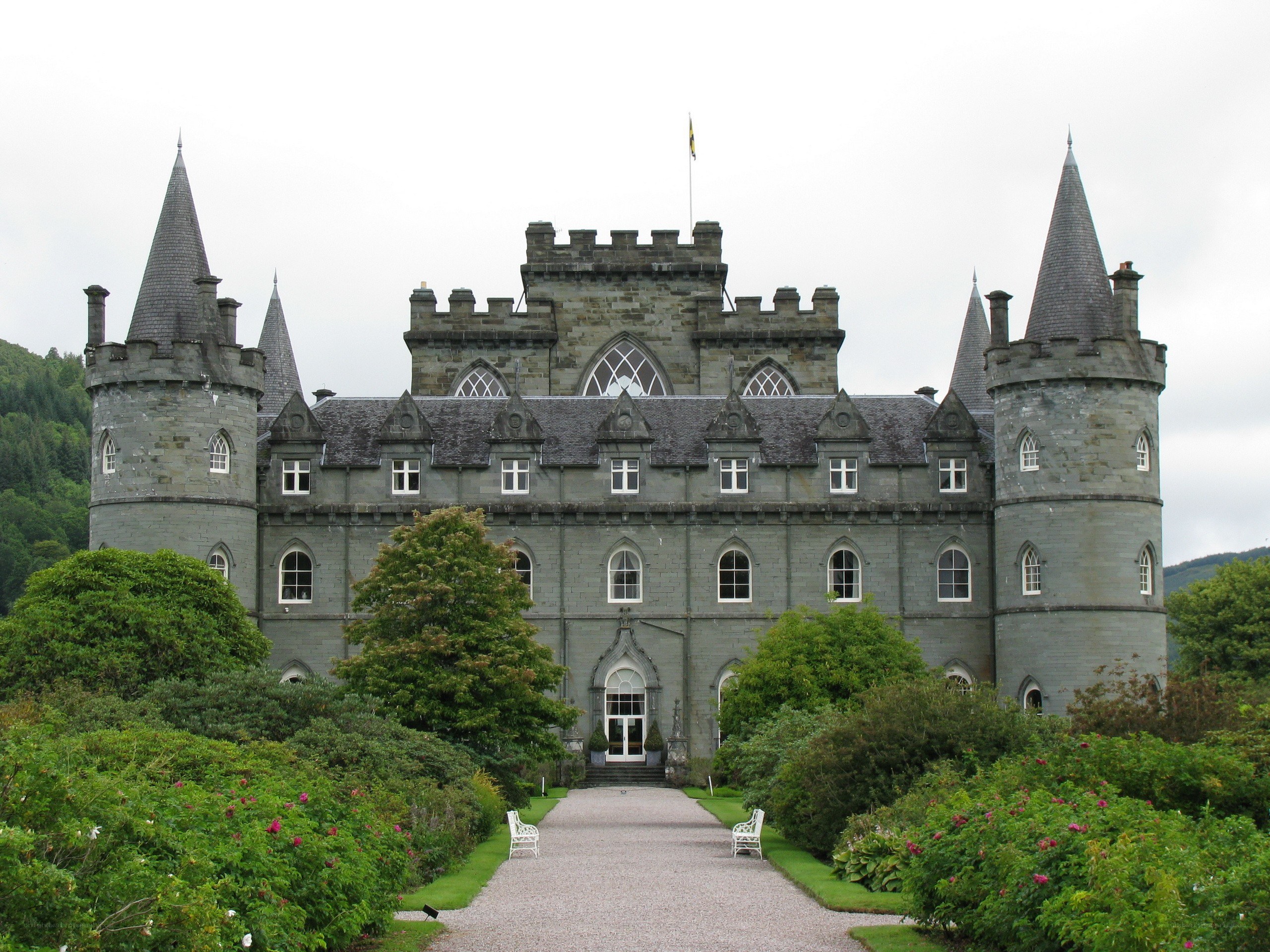 Dunrobin Castle in Scotland