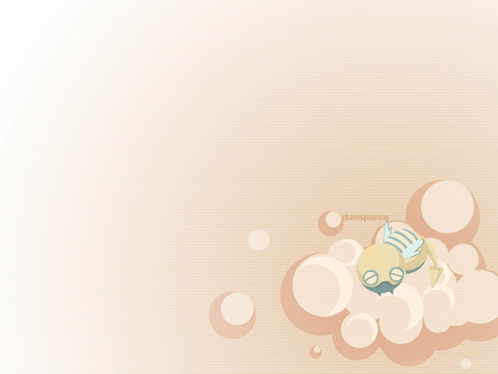 Dunsparce in bubbles