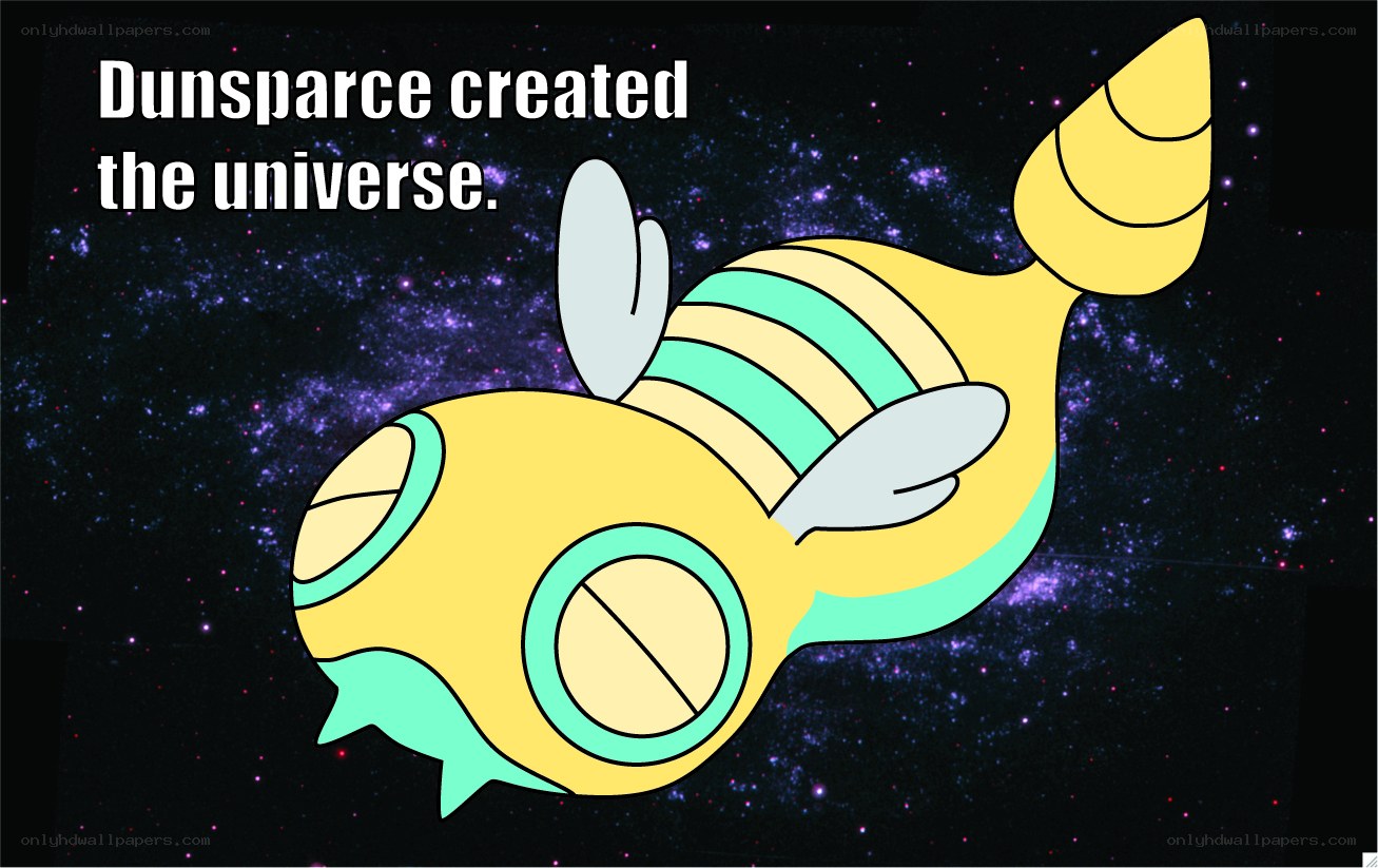 Dunsparce in space