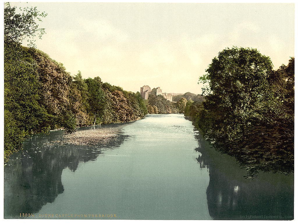 Dunvegan Castle from the bridge
