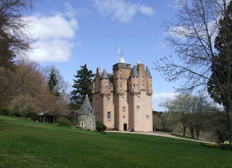 Dunvegan Castle on a sunny day