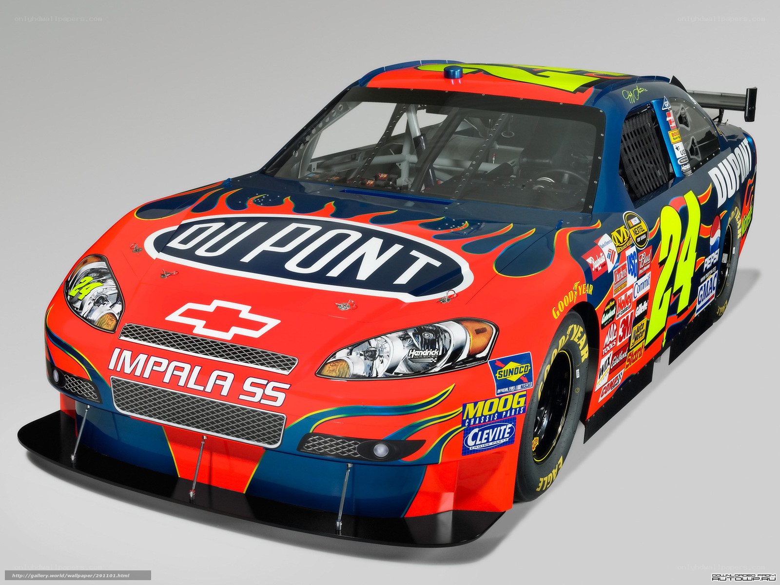 DuPont-sponsored race car