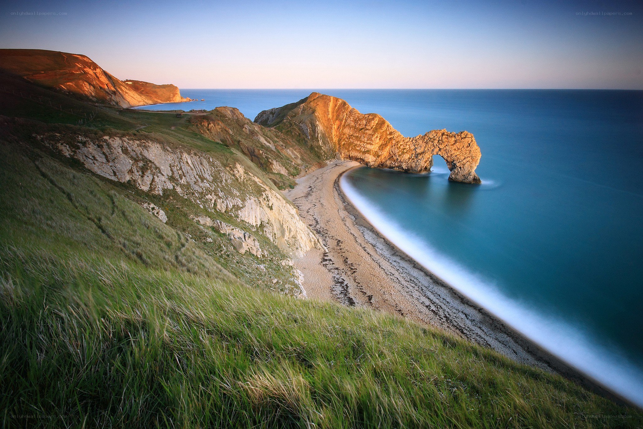 Durdle Door coastal landscape