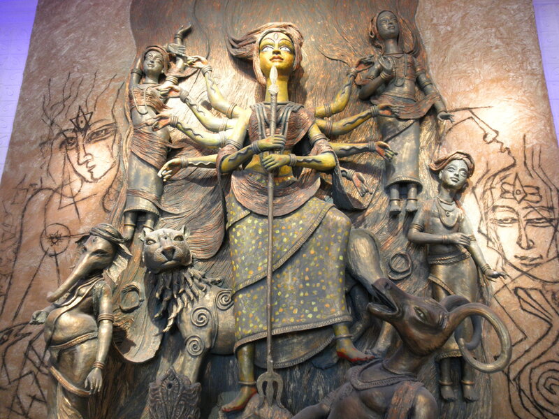 Durga Goddess Sculpture