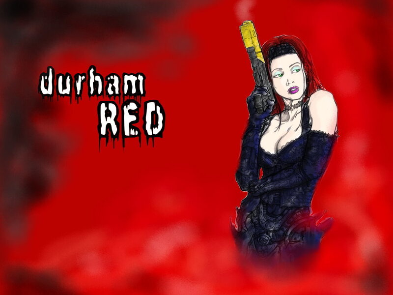 Durham Red character art