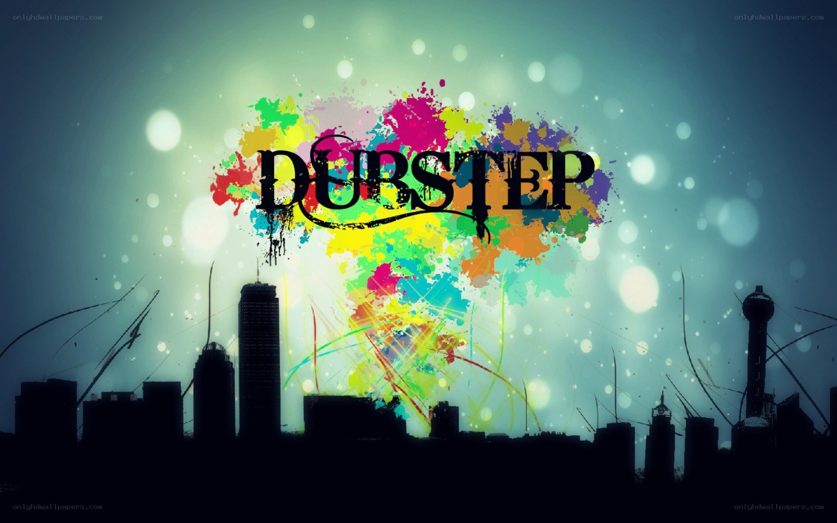 Durstep city skyline art