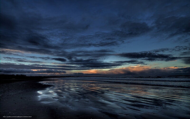 Dusk at the Seashore
